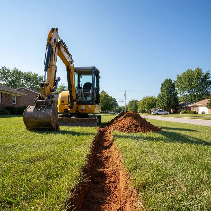 Trenching Contractors Central Ohio | Fortress Level Construction