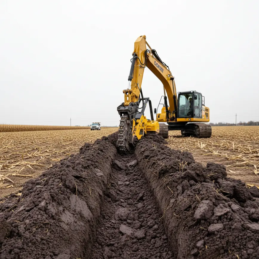 Trenching Union County OH — Heavy Kokomo Silty Clay Challenges | Fortress Level