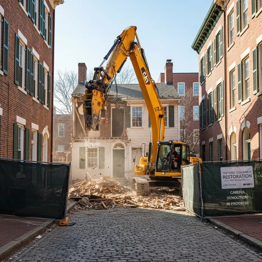 Demolition Columbus OH — Urban Infill Challenges | Fortress Level