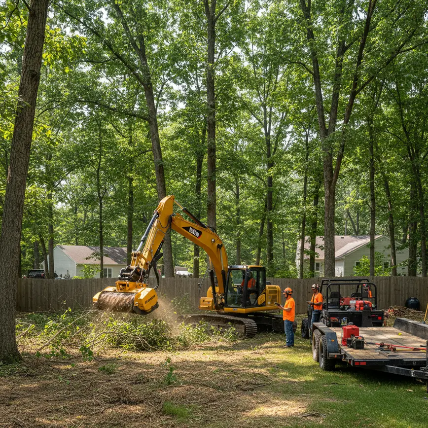 Food Plot Clearing Magnetic Springs OH — Flat Kokomo Clay Lots | Fortress Level