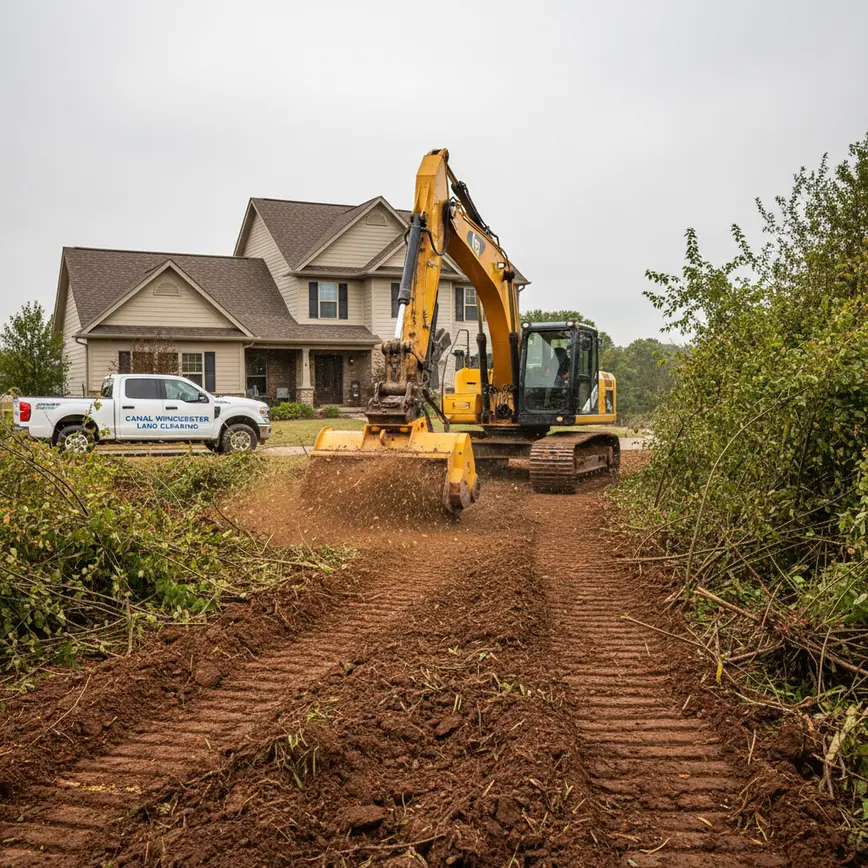 Brush Clearing Canal Winchester OH — Tackling Clay-Heavy Soils | Fortress Level