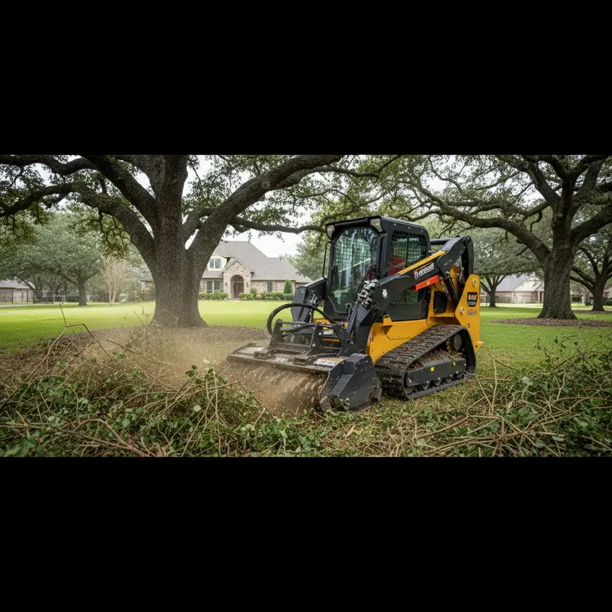 Central Ohio land clearing by Fortress Level Construction