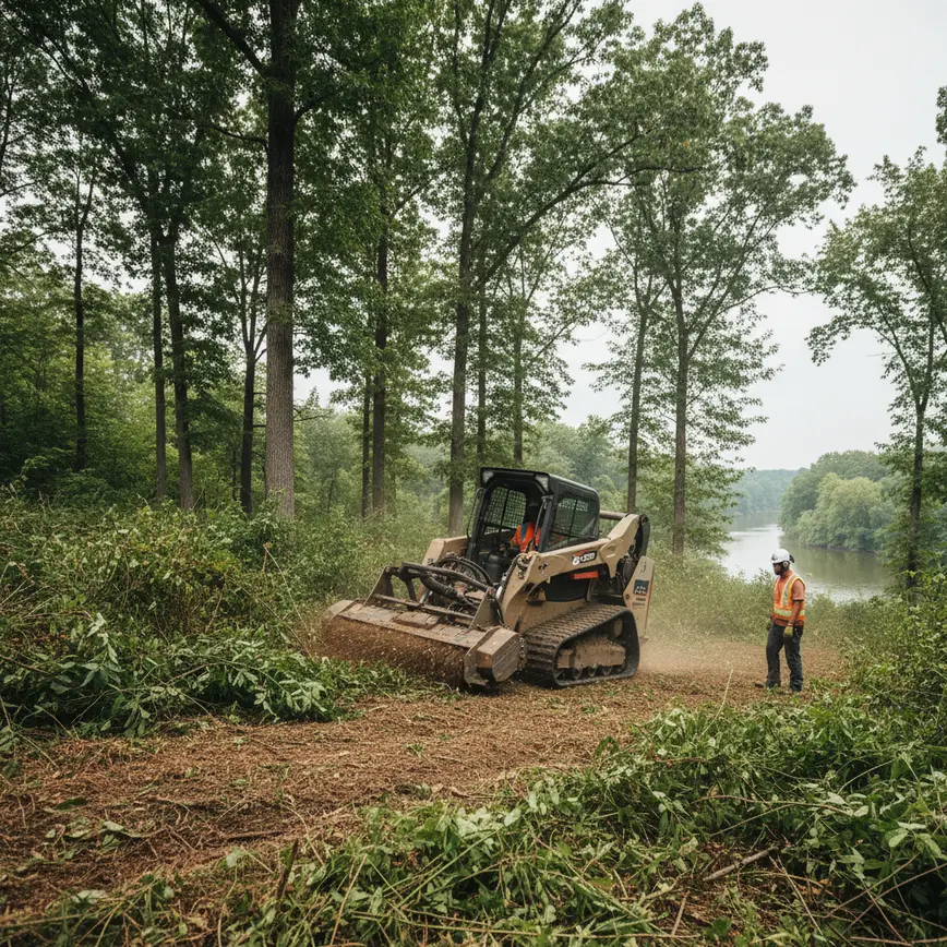 Brush Clearing Heath OH — River Valley Terrain Challenges | Fortress Level