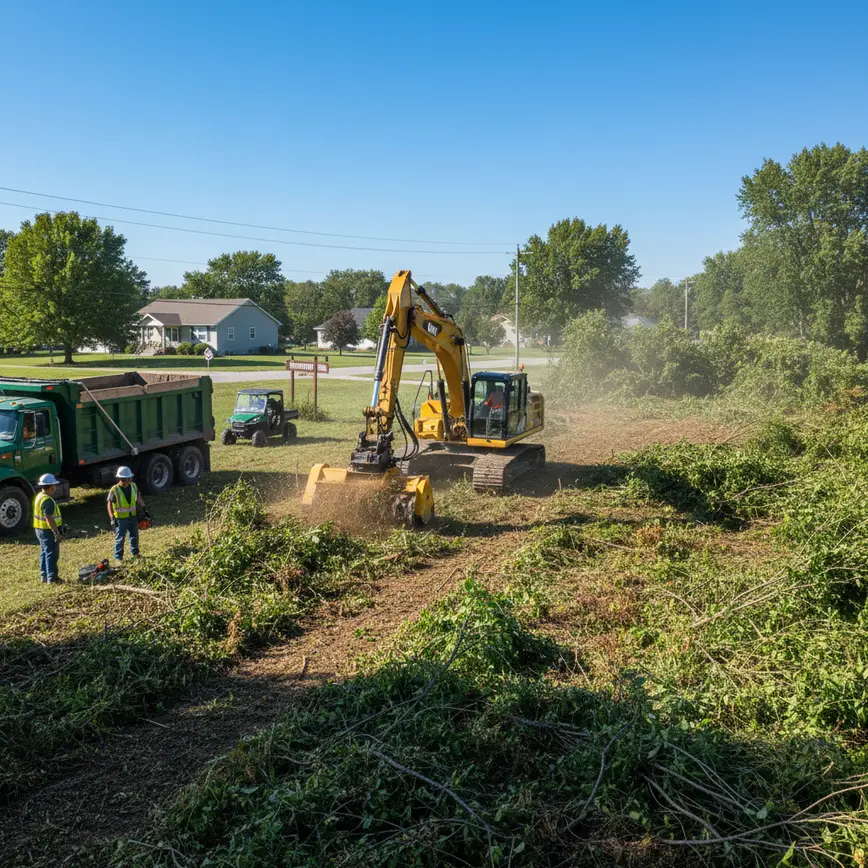 Brush Clearing Richwood OH — Navigating Flat Lots with Heavy Brush | Fortress Level
