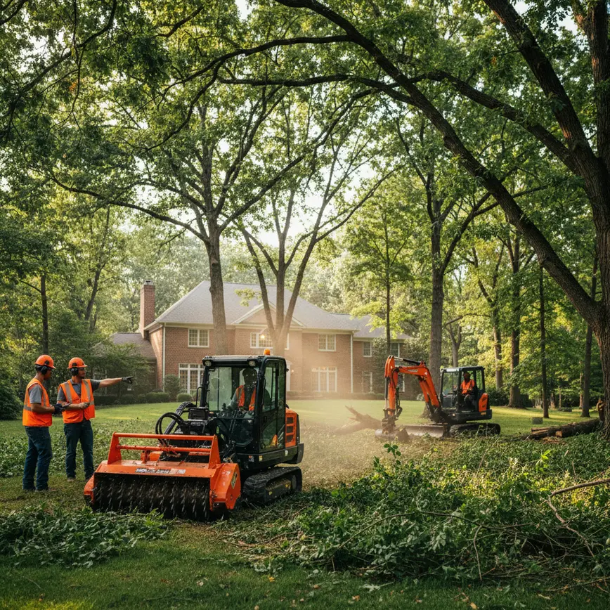 Brush Clearing Upper Arlington OH — Overcoming Dense Tree Canopy | Fortress Level