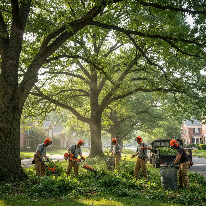 Central Ohio land clearing by Fortress Level Construction