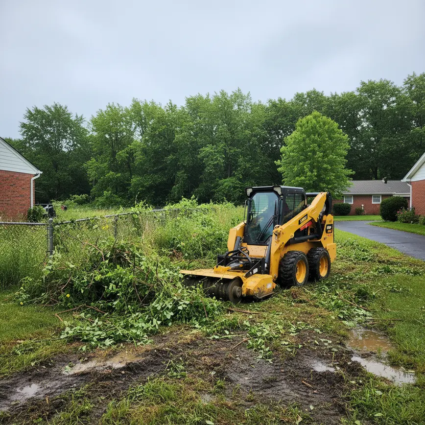 Central Ohio land clearing by Fortress Level Construction