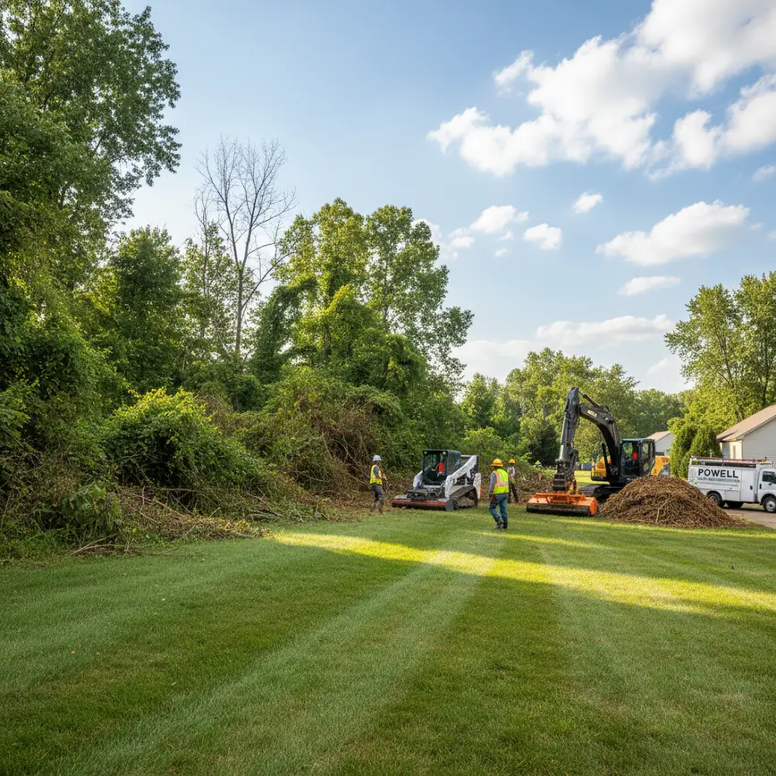 Brush Clearing Powell OH — Large Estate Lots & Mature Canopy | Fortress Level