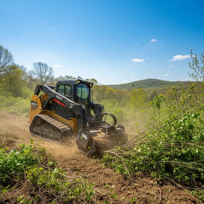 Brush Clearing Delaware OH — Rolling Terrain & Olentangy Corridor | Fortress Level