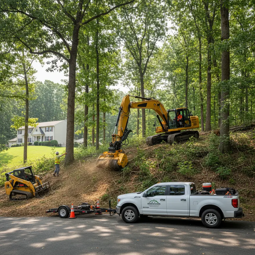 Brush Clearing New Albany OH — Addressing Unique Terrain Challenges | Fortress Level