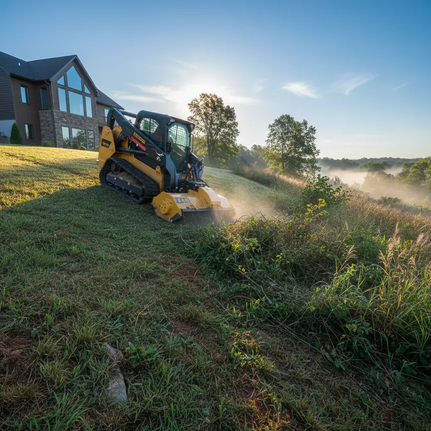 Best time of year for land clearing in Ohio? 2 Central Ohio land clearing by Fortress Level Construction