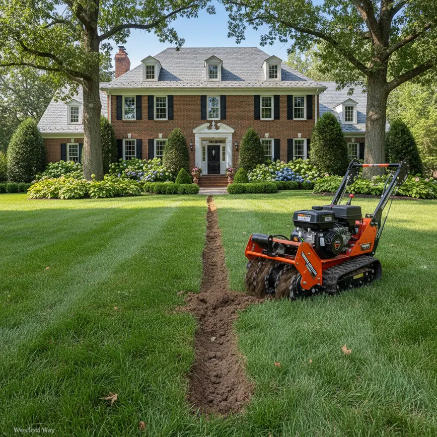 Trenching New Albany OH — Navigating Unique Lot Conditions | Fortress Level