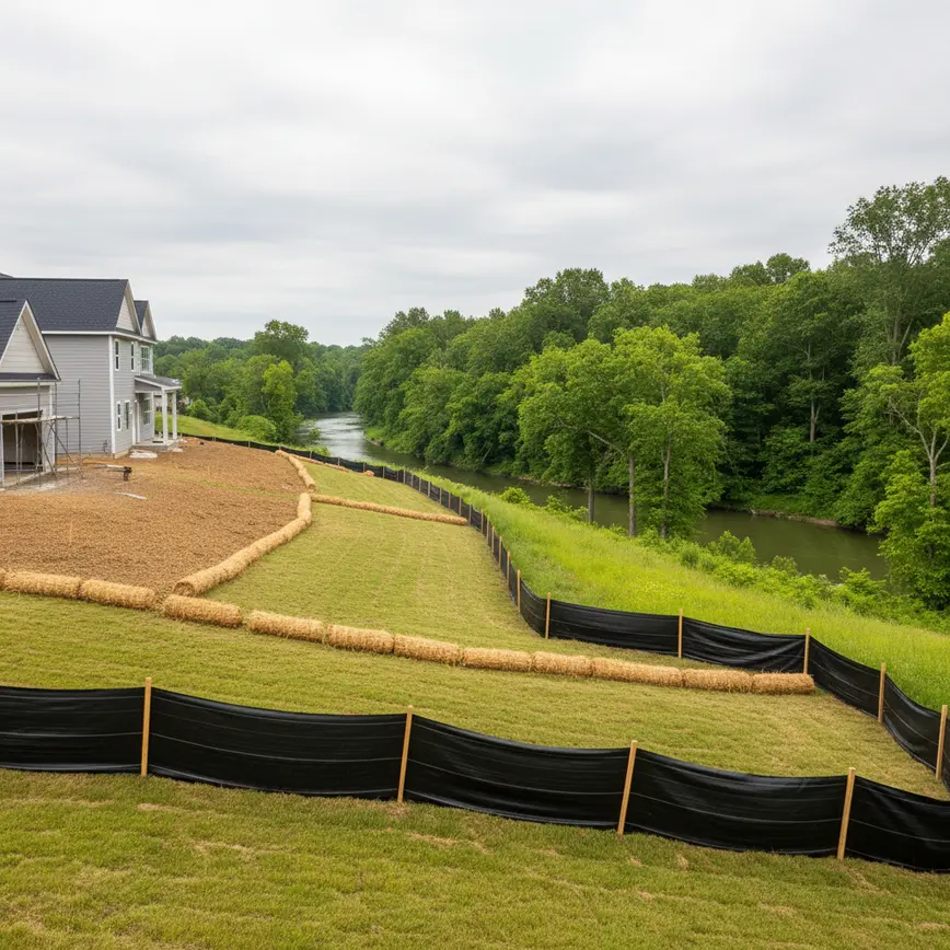 Erosion Control Heath OH — River Valley Soil Challenges | Fortress Level
