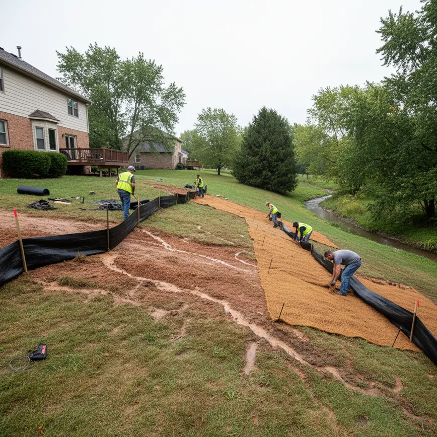 Erosion Control Westerville OH — Navigating the Alum Creek Terrain | Fortress Level