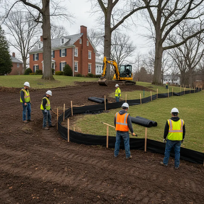 Erosion Control Columbus OH — Unique Soil Management Solutions | Fortress Level