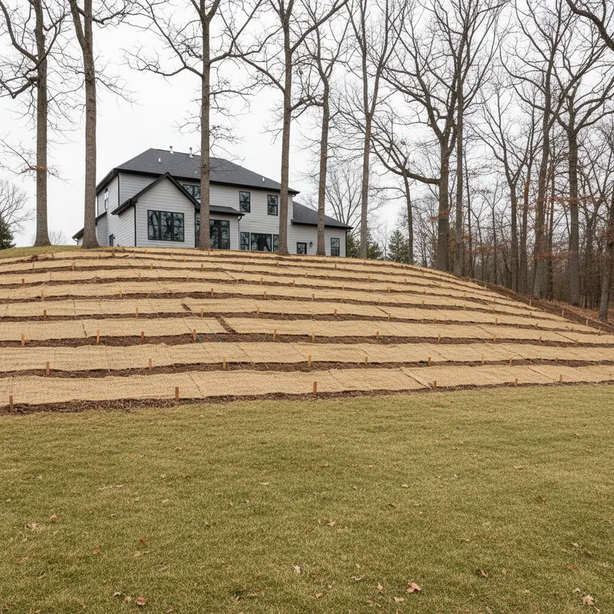 Erosion Control Etna OH — Clay Soils & Rolling Terrain | Fortress Level