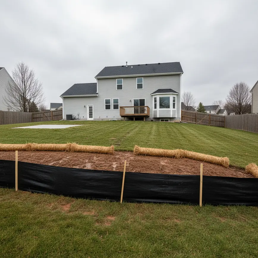 Erosion Control Hilliard OH — Heavy Clay Soil Management | Fortress Level