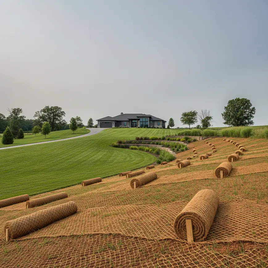 Erosion Control Rushville OH — Clay Soils & Rolling Hills | Fortress Level