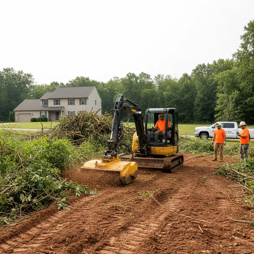 Brush Clearing Hilliard OH — Navigating Heavy Clay Terrain | Fortress Level