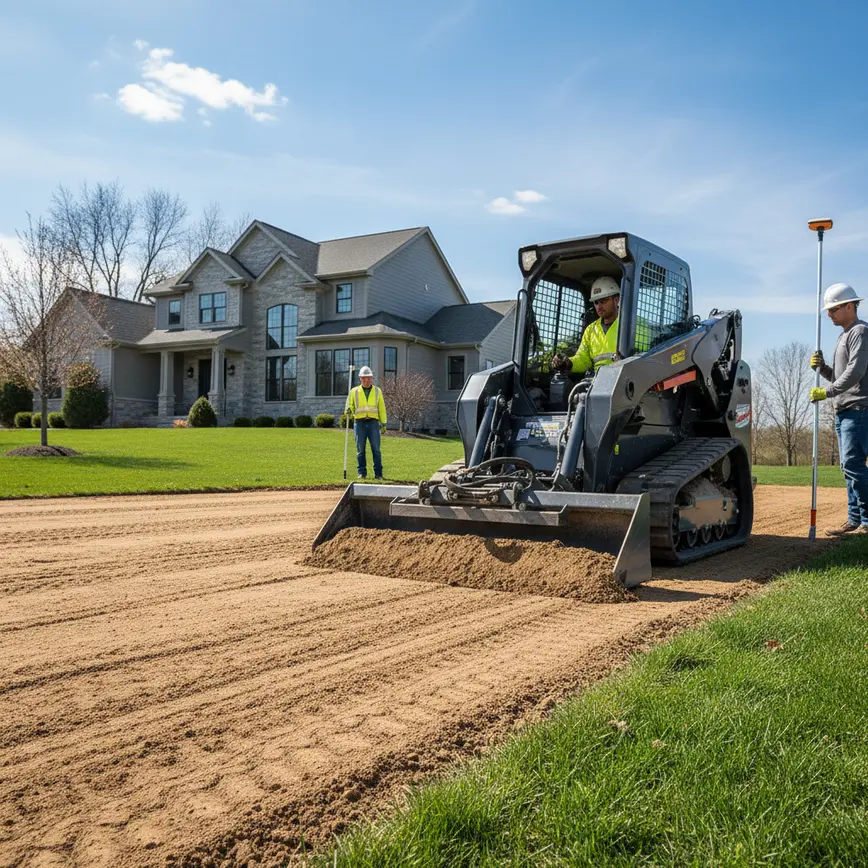 Land Leveling Dublin OH — Addressing Muirfield’s Clay Challenges | Fortress Level