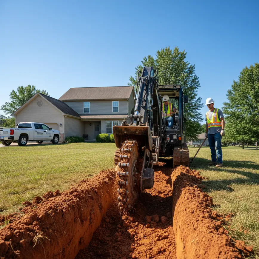 Trenching Etna OH — Clay-Heavy Soil Challenges | Fortress Level