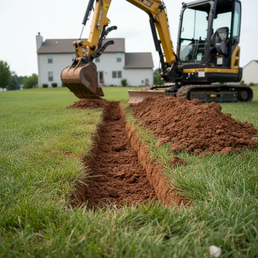 Trenching Grove City OH — Navigating Clay-Heavy Soil | Fortress Level