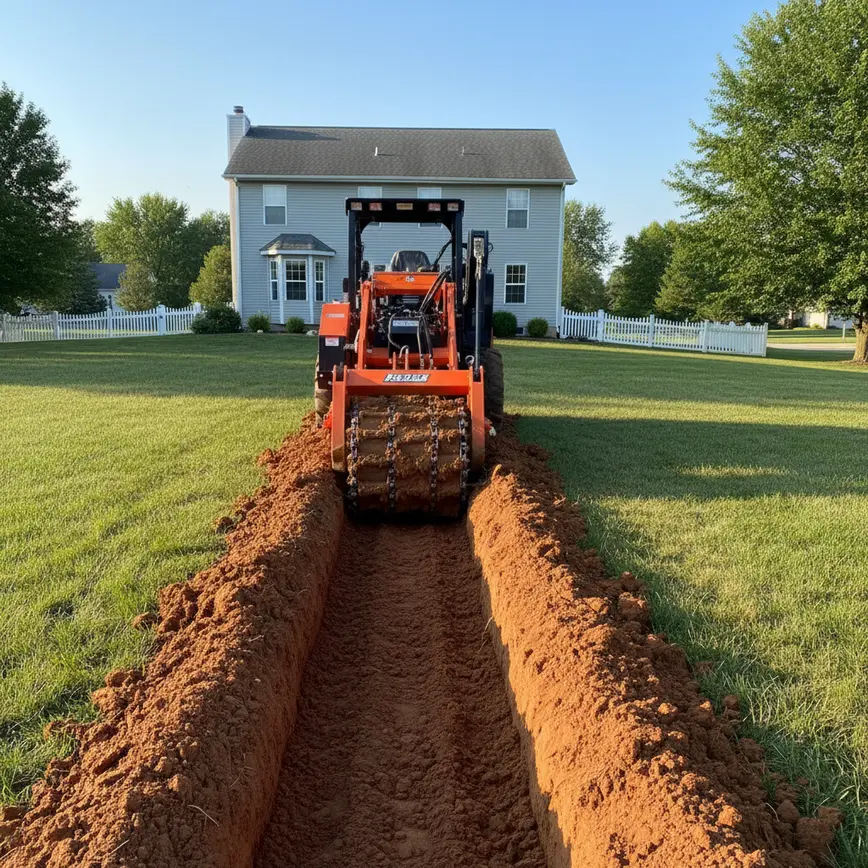 Trenching Millersport OH — Navigating Unique Lot Conditions | Fortress Level
