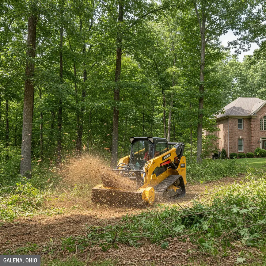 Central Ohio land clearing by Fortress Level Construction