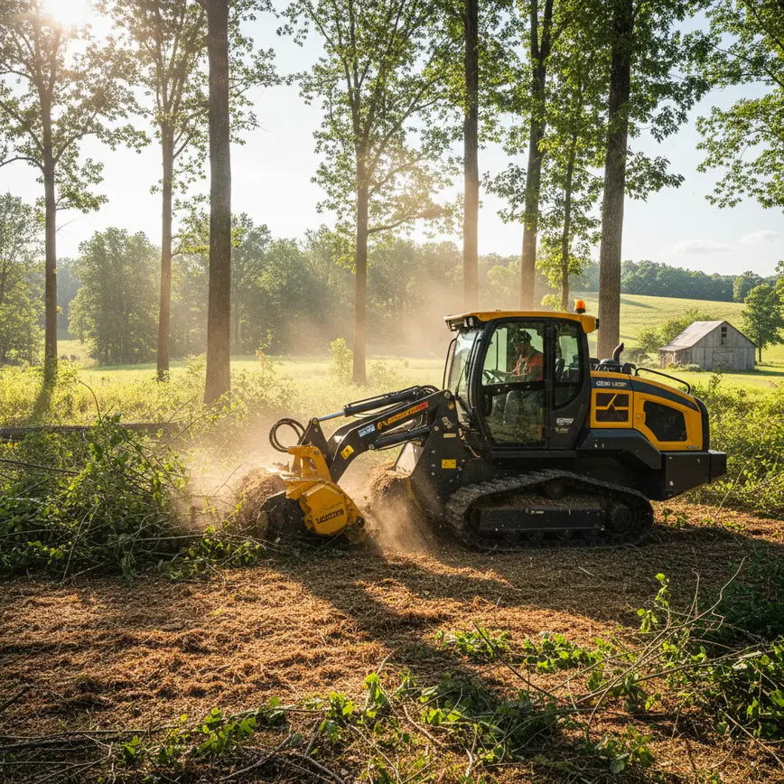 Forestry Mulching Johnstown OH — Managing Dense Woodlands | Fortress Level