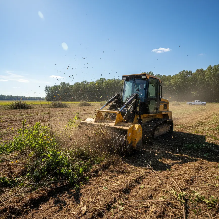 Vacant Lot Clearing Baltimore OH — Hillside Lots & Clay Soil | Fortress Level