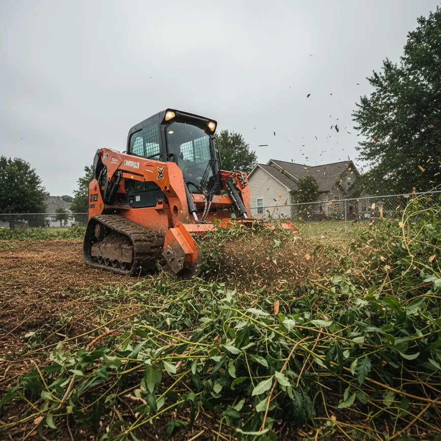 Forestry Mulching Etna OH — Clearing Dense Vegetation with Ease | Fortress Level