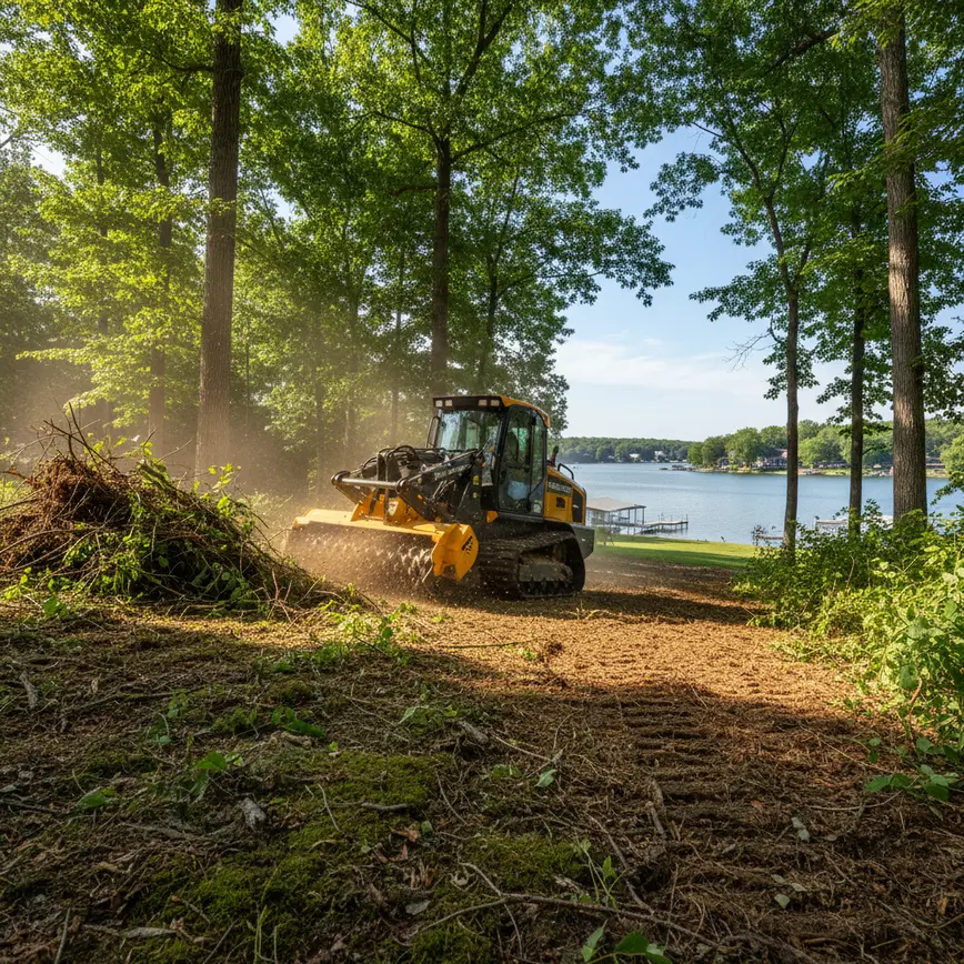 What does farm land clearing in Bexley, Ohio really involve? 1 Central Ohio land clearing by Fortress Level Construction