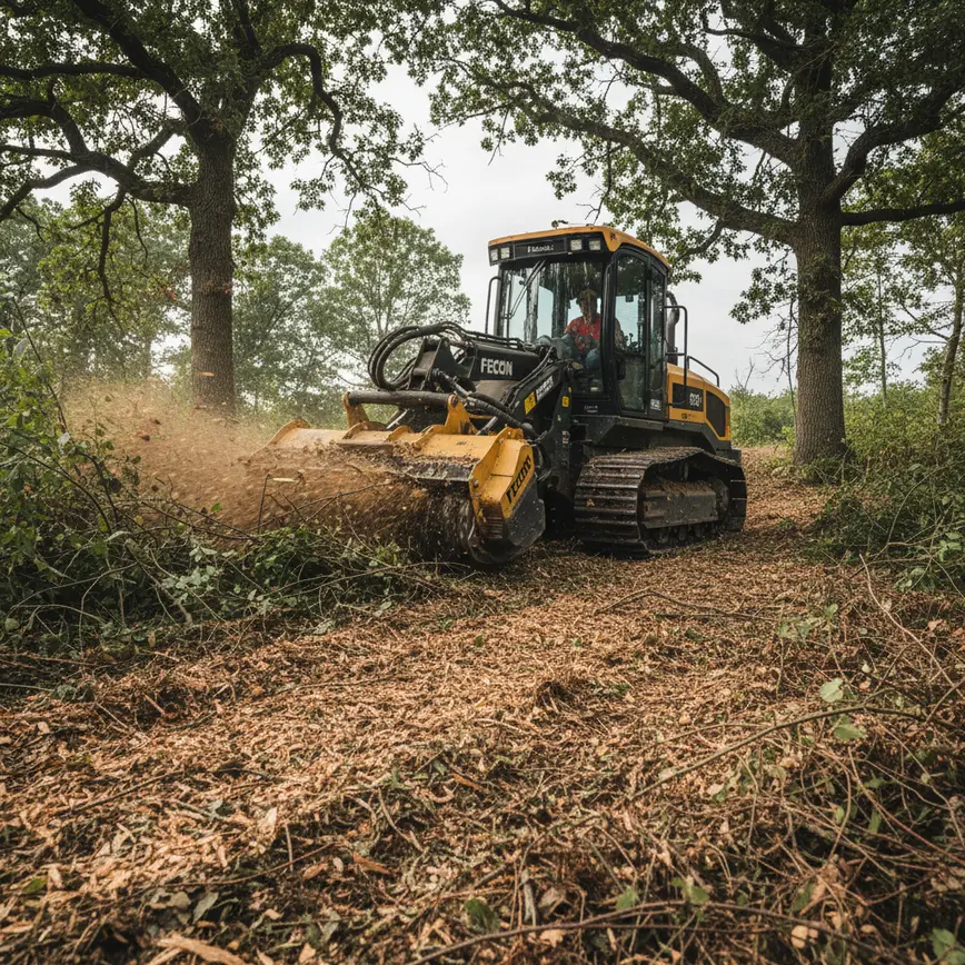 Central Ohio land clearing by Fortress Level Construction