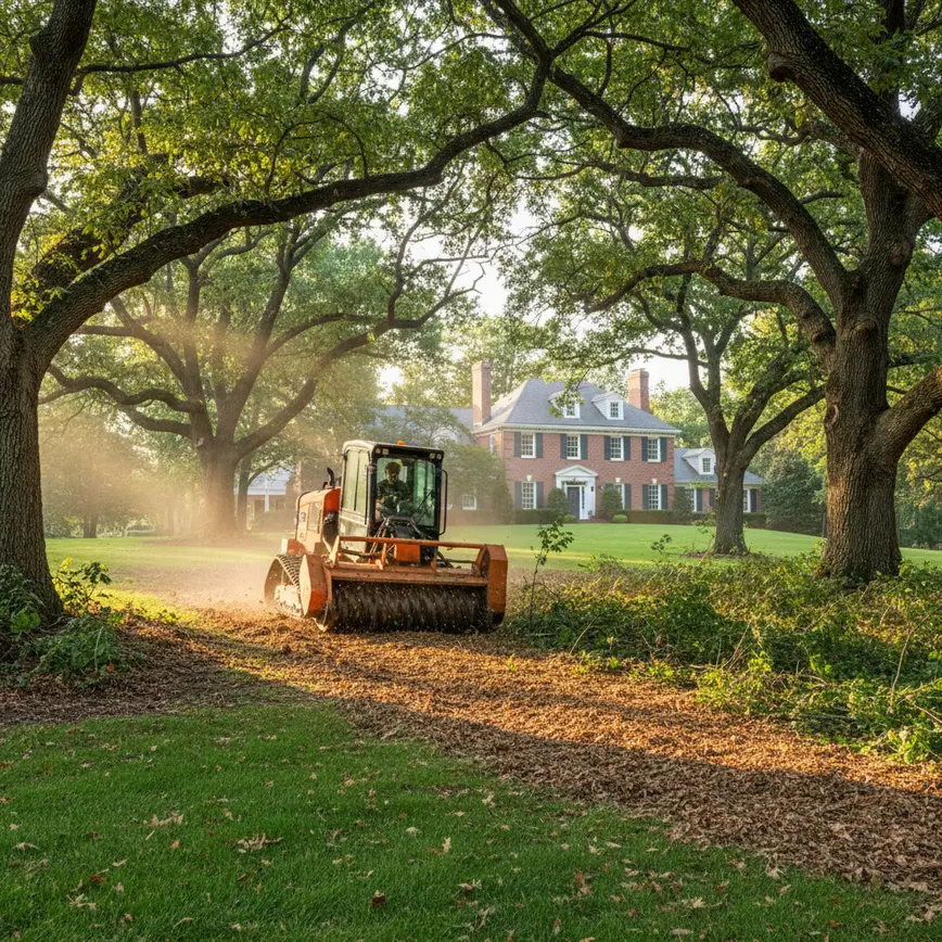 Central Ohio land clearing by Fortress Level Construction