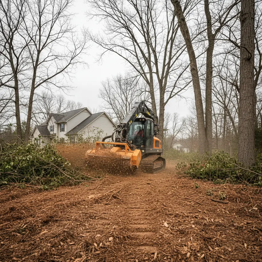 Where can I get Land Clearing Near Me in Richwood, Ohio? 1 Central Ohio land clearing by Fortress Level Construction