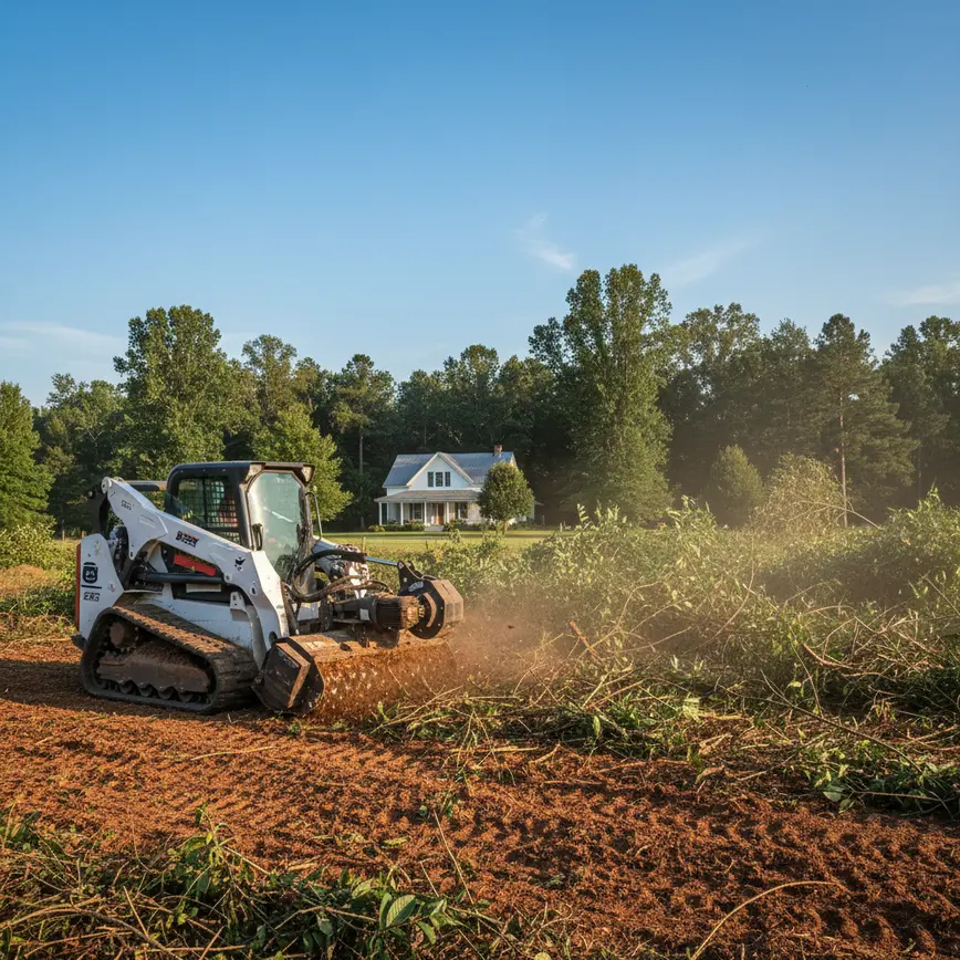 Forestry Mulching Plain City OH — Clay Soil & Darby Creek Care | Fortress Level