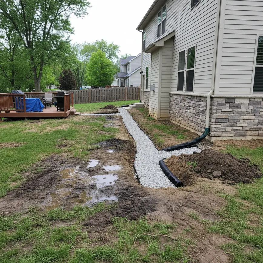 French Drain Installation Ostrander OH — Managing Clay Soil Issues | Fortress Level