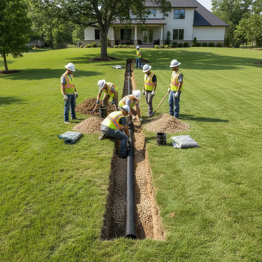 French Drain Installation Magnetic Springs OH – Expert Water Management Solutions