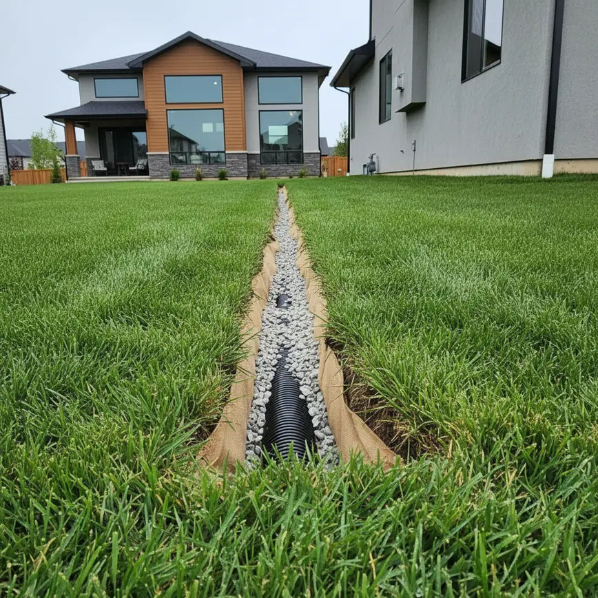 French Drain Installation Heath OH — Navigating Flat Terrains with Ease | Fortress Level
