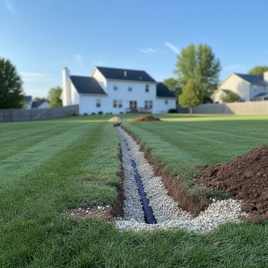 French Drain Installation Milford Center OH — Navigating Low-Quality Soils | Fortress Level