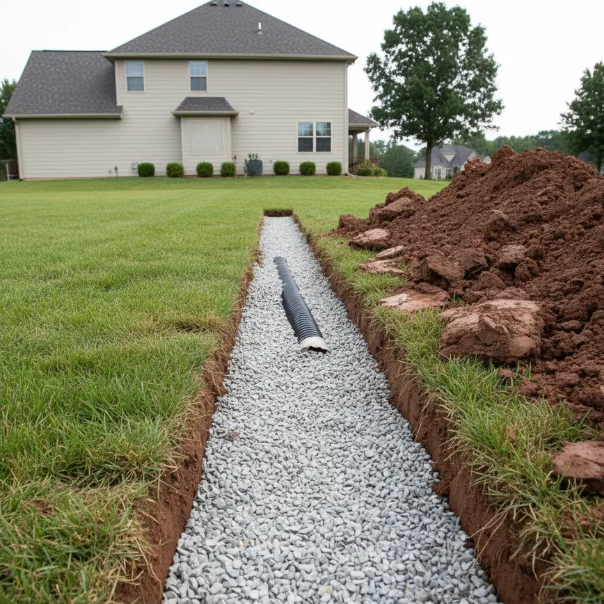 French Drain Installation Dublin OH — Navigating Clay Soil Challenges | Fortress Level