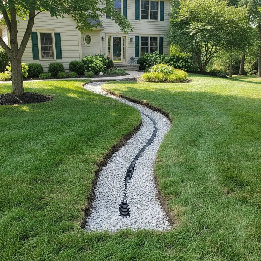 French Drain Installation Galena OH — Managing Flood-Prone Lots | Fortress Level