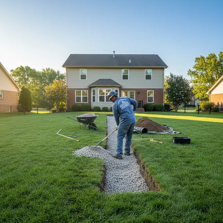 French Drain Installation Pickerington OH — Soil Challenges Unique to the Area | Fortress Level