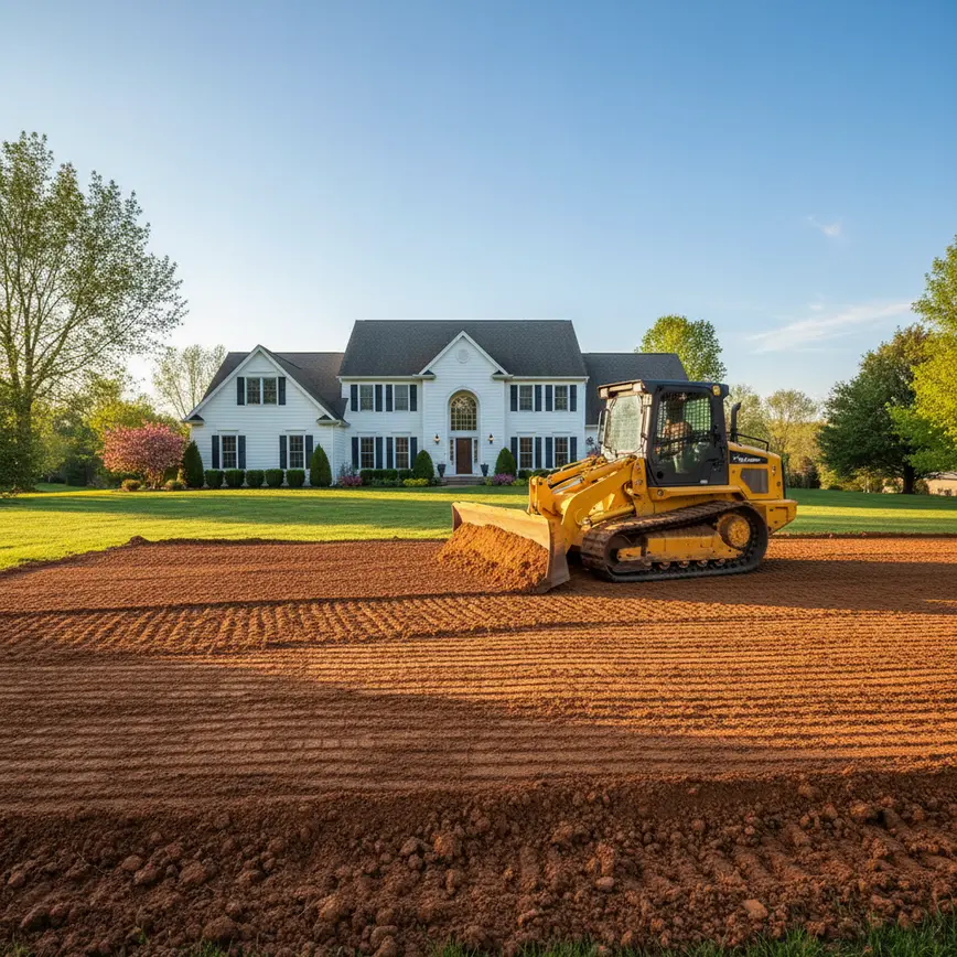 Land Leveling New Albany OH — Navigating Challenging Clay Soils | Fortress Level