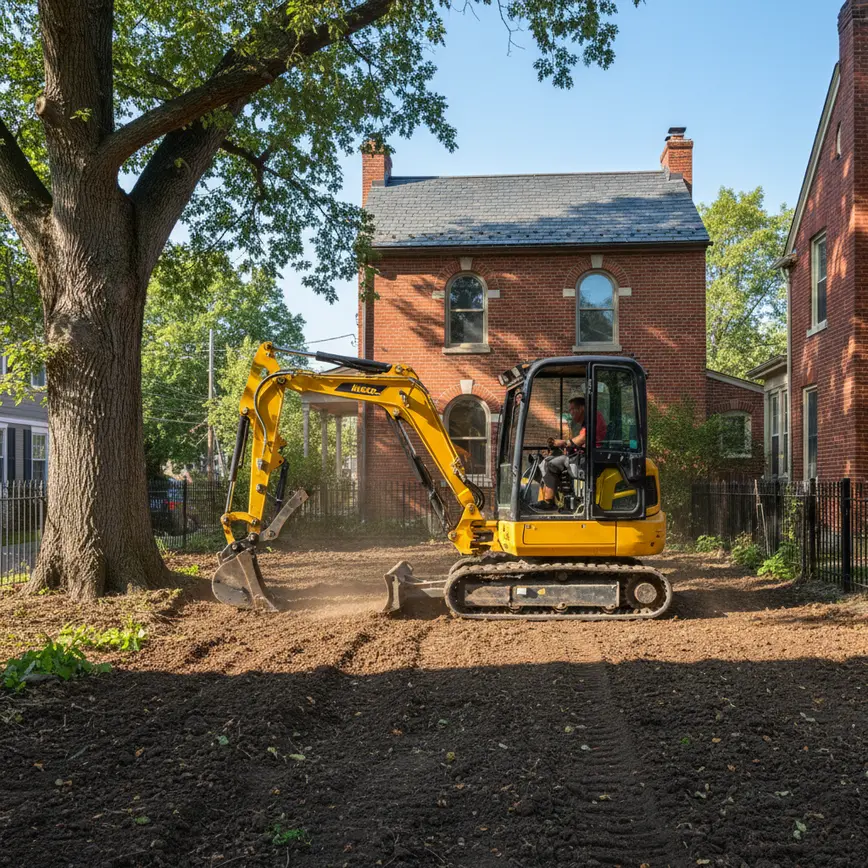 Land Leveling Columbus OH — Tackling Urban Lot Challenges | Fortress Level