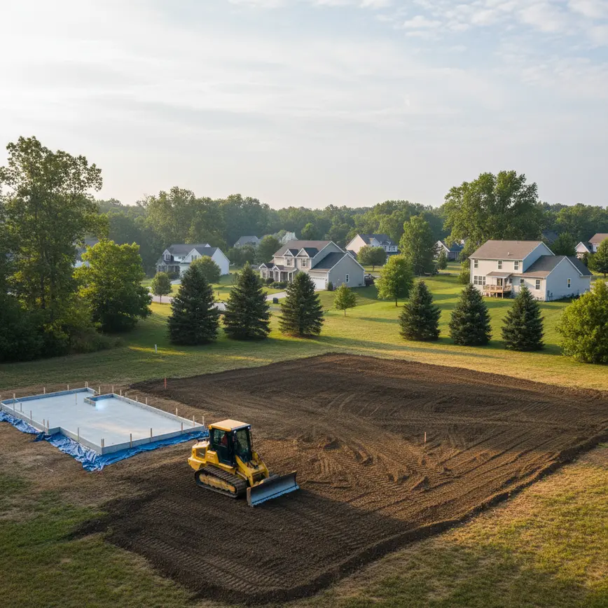 Land Leveling Westerville North OH — Gently Rolling Terrain Solutions | Fortress Level