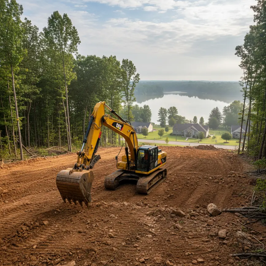 Land Leveling Millersport OH — Tackling Steep Terrain Challenges | Fortress Level
