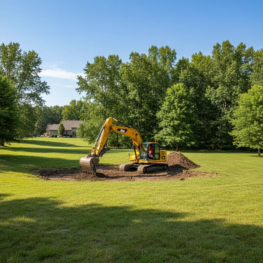 Need Professional Excavation in Whitehall, Ohio for Tight Urban Lots? 2 Central Ohio land clearing by Fortress Level Construction