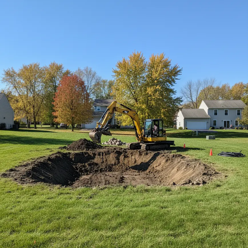 How does excavation in Baltimore, Ohio differ from other Fairfield County villages? 1 Central Ohio land clearing by Fortress Level Construction
