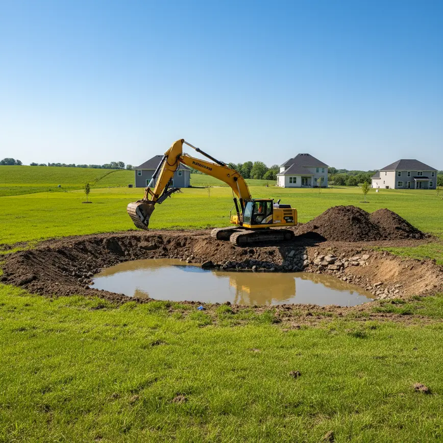 What makes excavation in Hilliard, Ohio unique for new developments? 1 Central Ohio land clearing by Fortress Level Construction